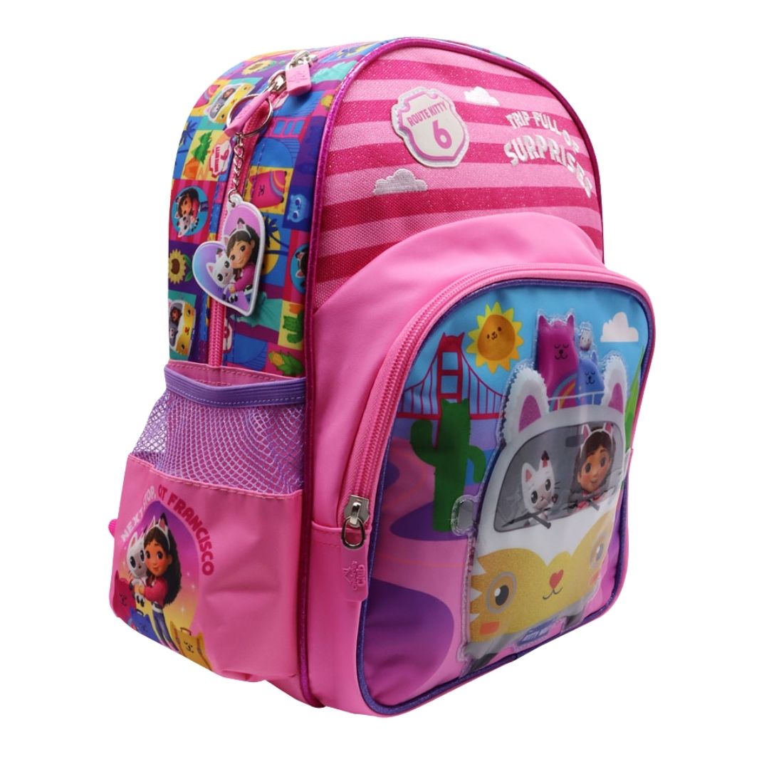 PACK ESCOLAR MOCHILA GABBY DOLLHOUSE LA PELICULA NIDO - 2