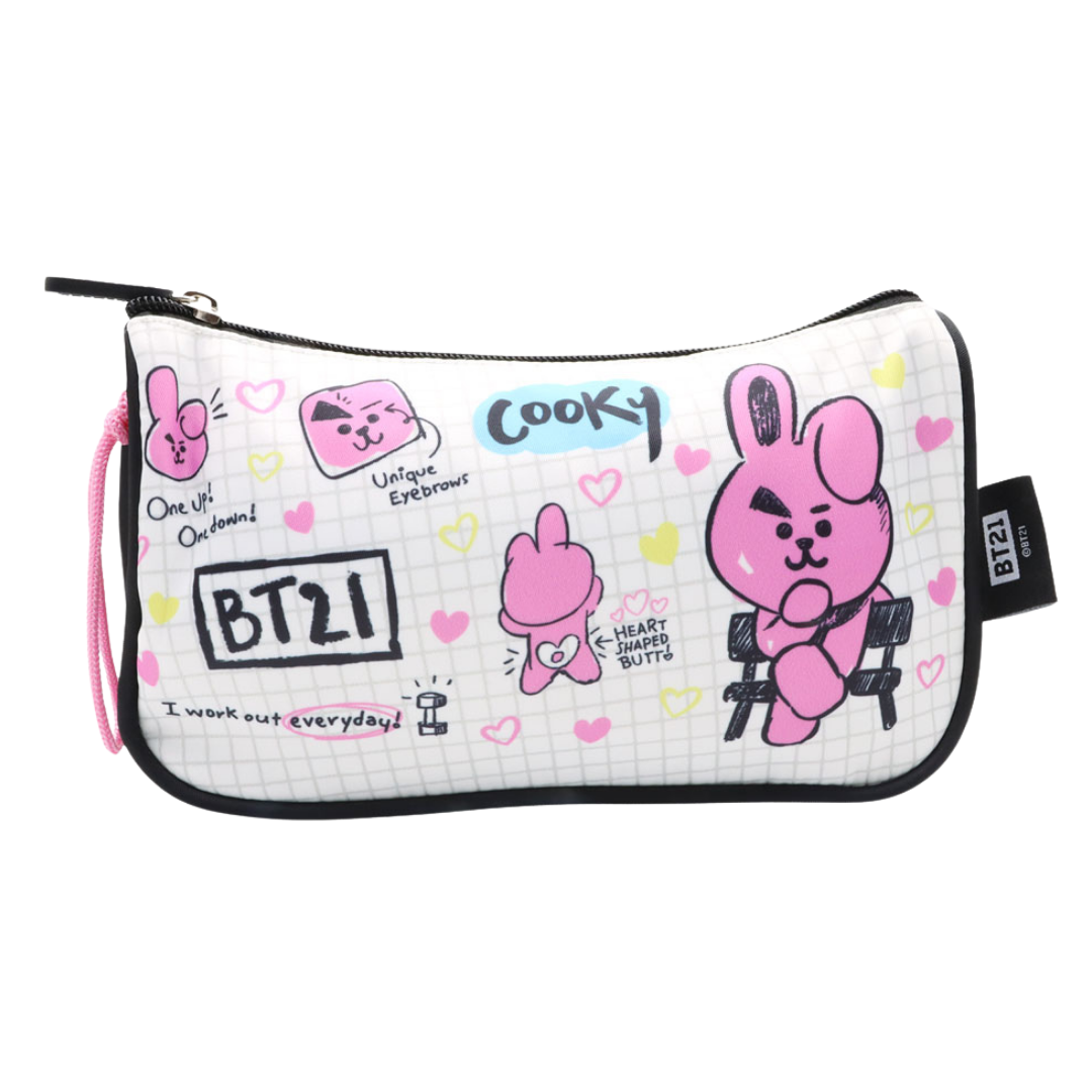 CARTUCHERA ESCOLAR BT21 COOKY - 1