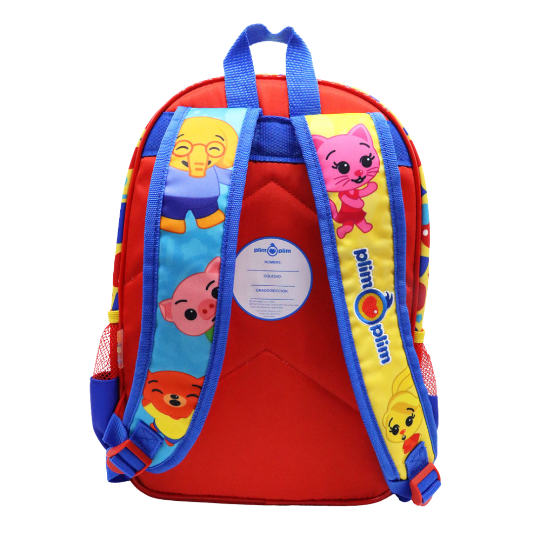 PACK ESCOLAR MOCHILA PLIM PLIM NUMEROS NIDO - 3