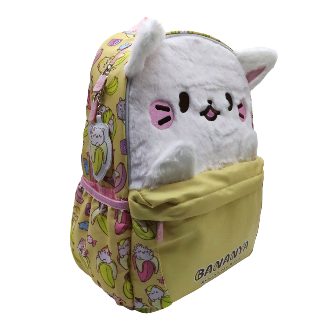 PACK ESCOLAR MOCHILA BANANYA GATITO KAWAI OFICIO - 2