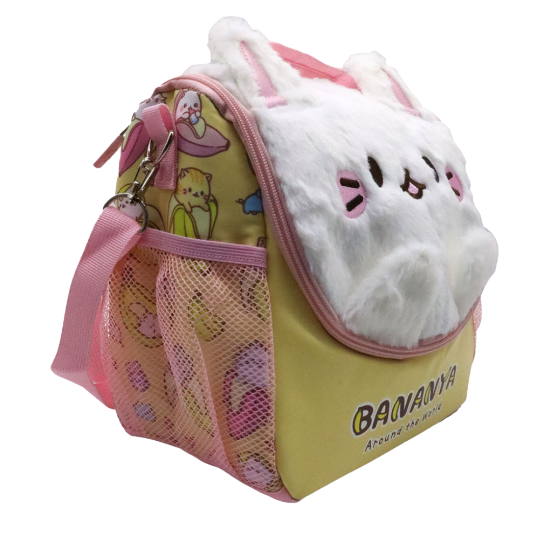 PACK ESCOLAR MOCHILA BANANYA GATITO KAWAI OFICIO - 4