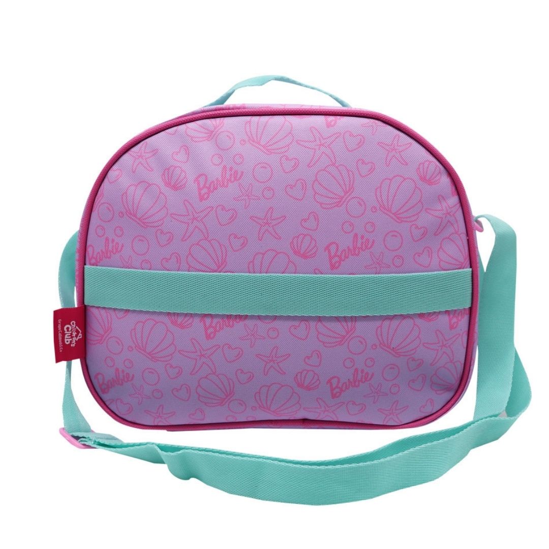 PACK ESCOLAR MOCHILA Y LONCHERA BARBIE SIRENA NIDO - 5