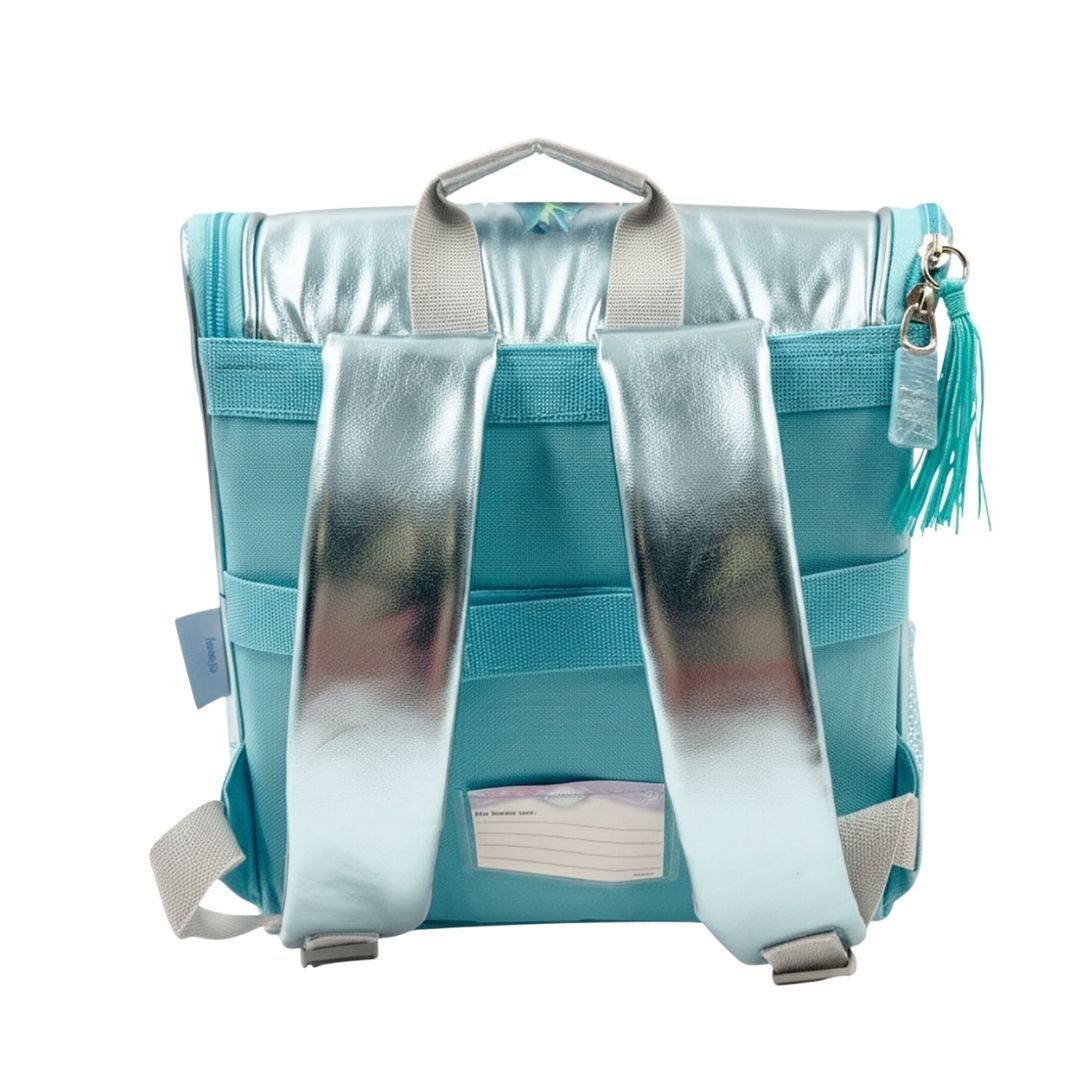 PACK ESCOLAR MOCHILA FROZEN CELESTE OFICIO - 5