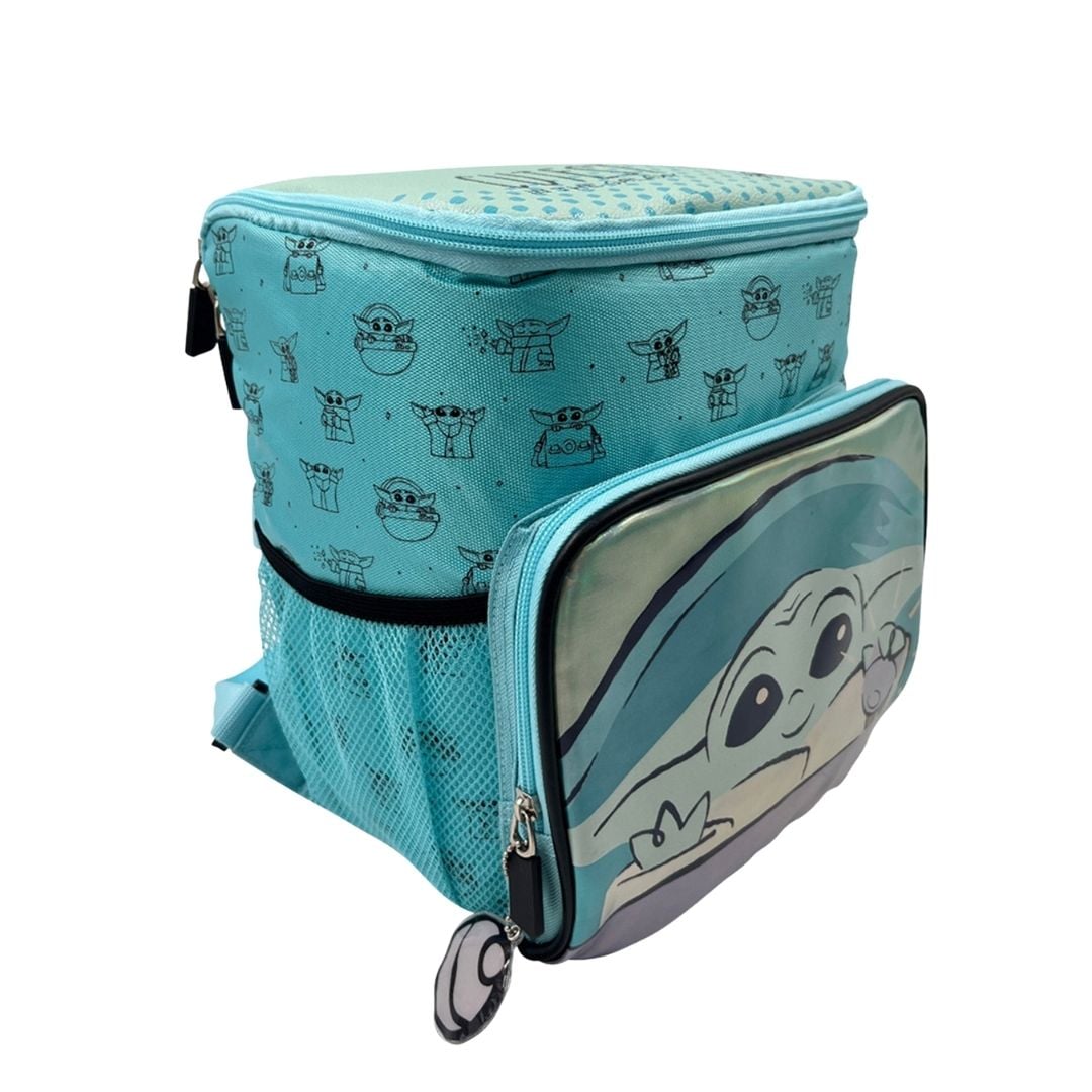 PACK ESCOLAR MOCHILA BABY YODA STAR WARS NIDO - 4