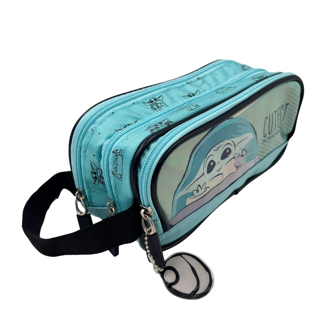 PACK ESCOLAR MOCHILA BABY YODA STAR WARS NIDO - 6
