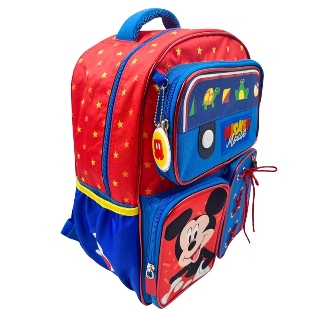 PACK ESCOLAR MOCHILA MICKEY MOUSE OFICIO - 2