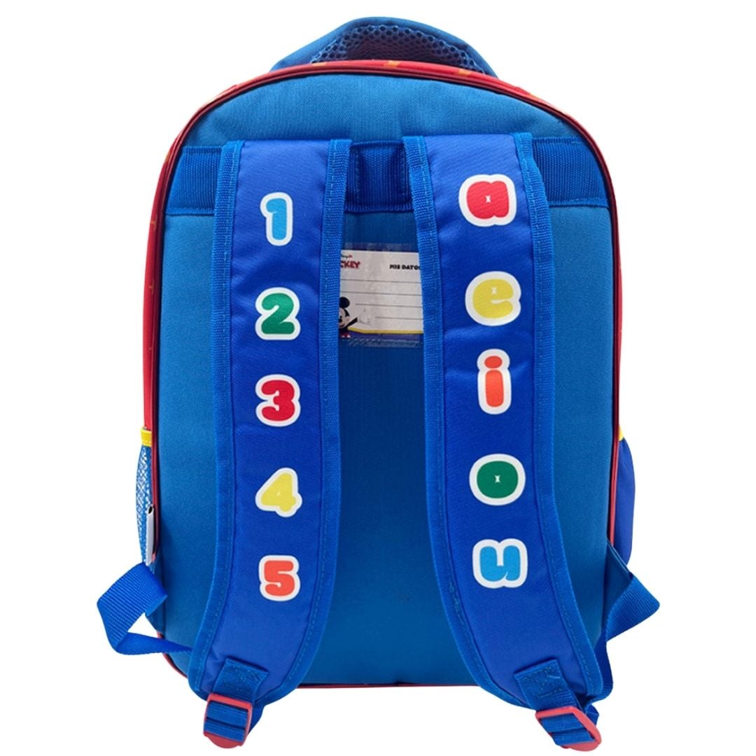 PACK ESCOLAR MOCHILA MICKEY MOUSE OFICIO - 3