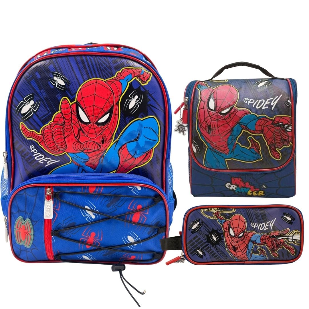 PACK ESCOLAR MOCHILA SPIDERMAN SPIDEY OFICIO - 1