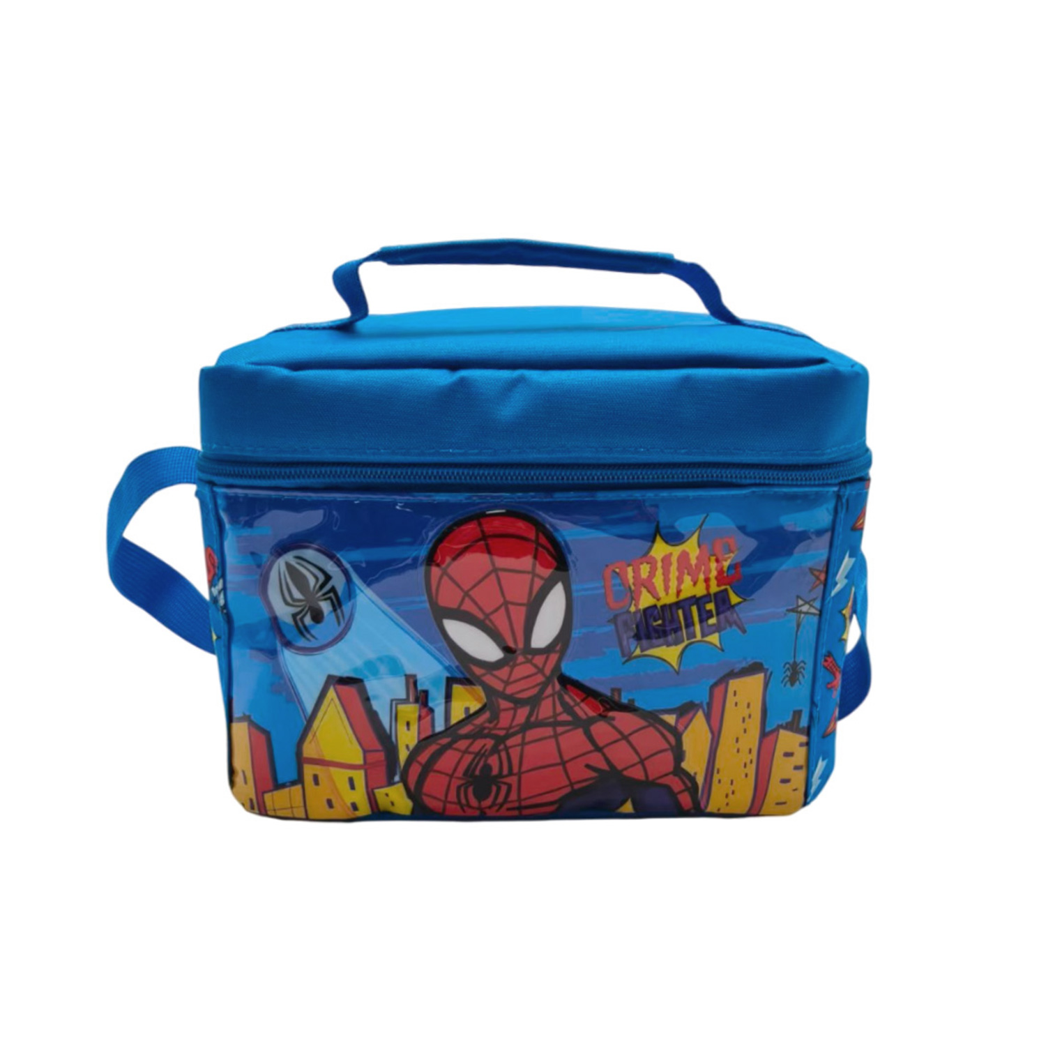PACK ESCOLAR MALETA SPIDERMAN ECO CELESTE OFICIO - 4