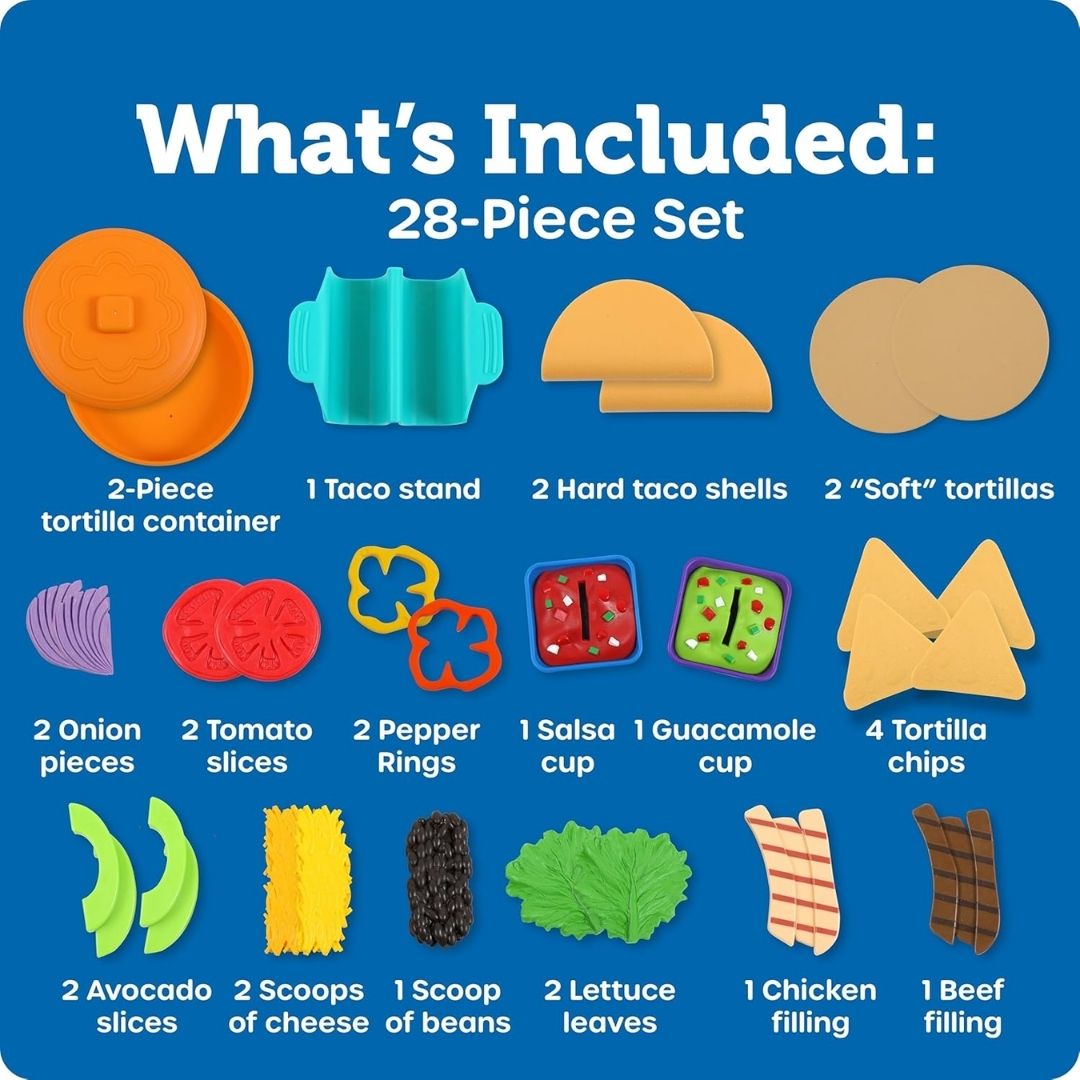 SET DIDACTICO MOTRICIDAD FINA NOCHE DE TACOS LEARNING RESOURCES - 2