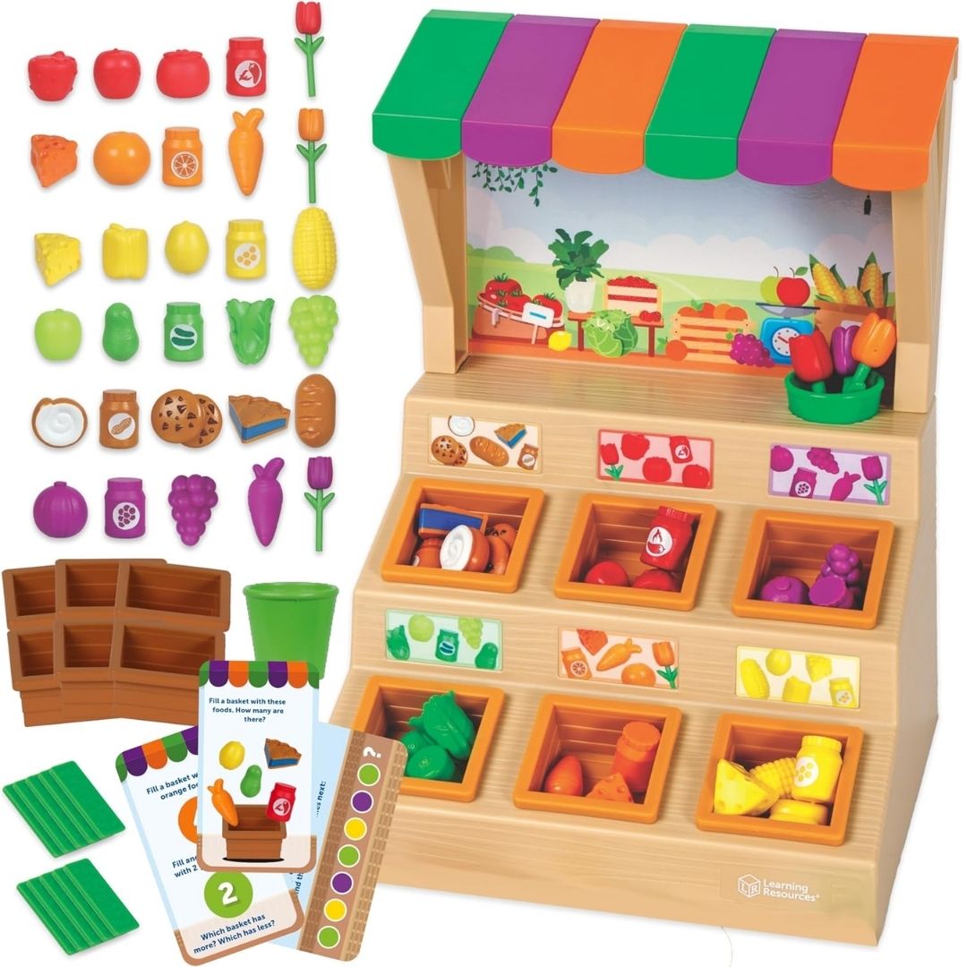 SET DIDACTICO SELECCION MINI MERCADO LEARNING RESOURCES - 1