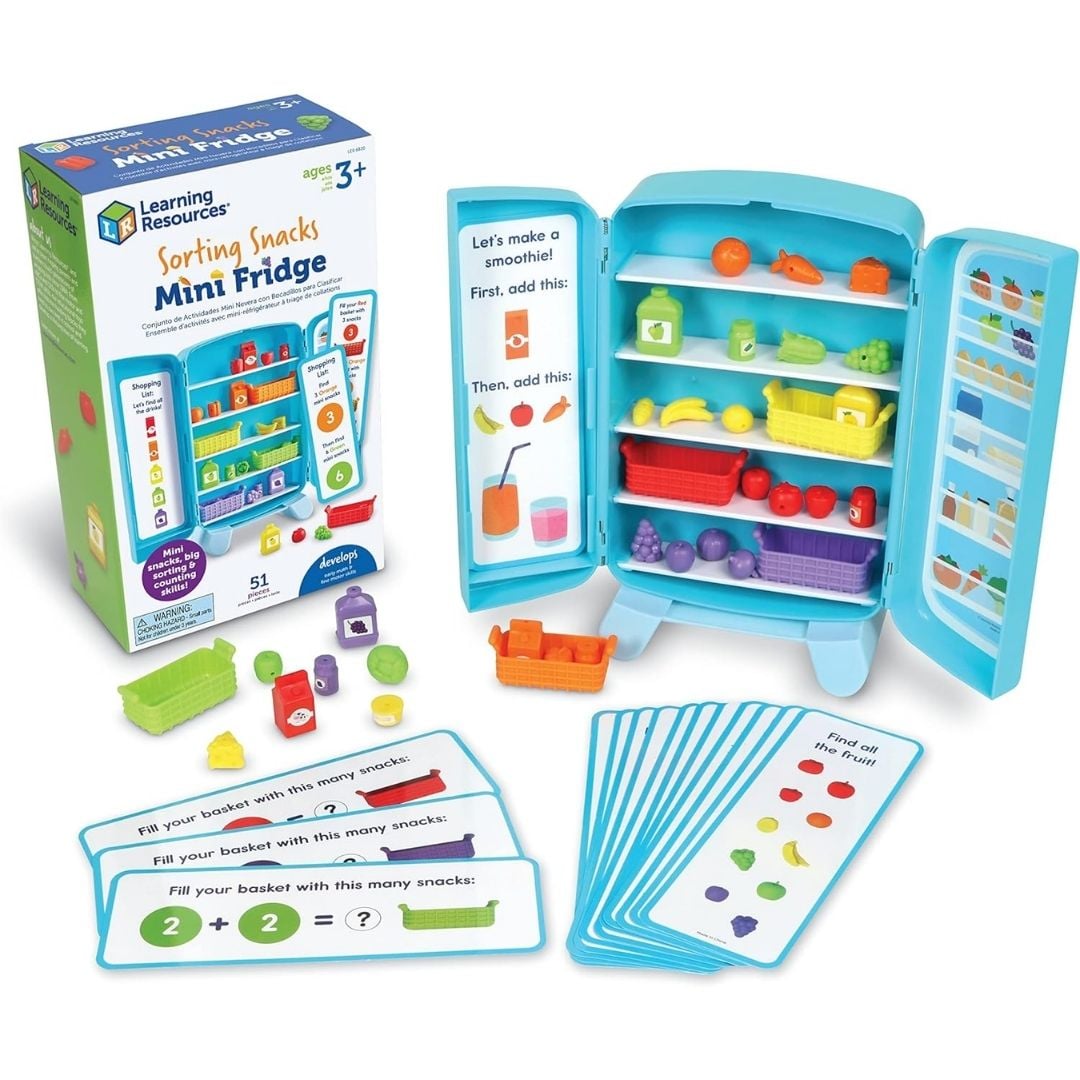 SET DIDACTICO MINI REFRIGERADORA LEARNING RESOURCES - 1