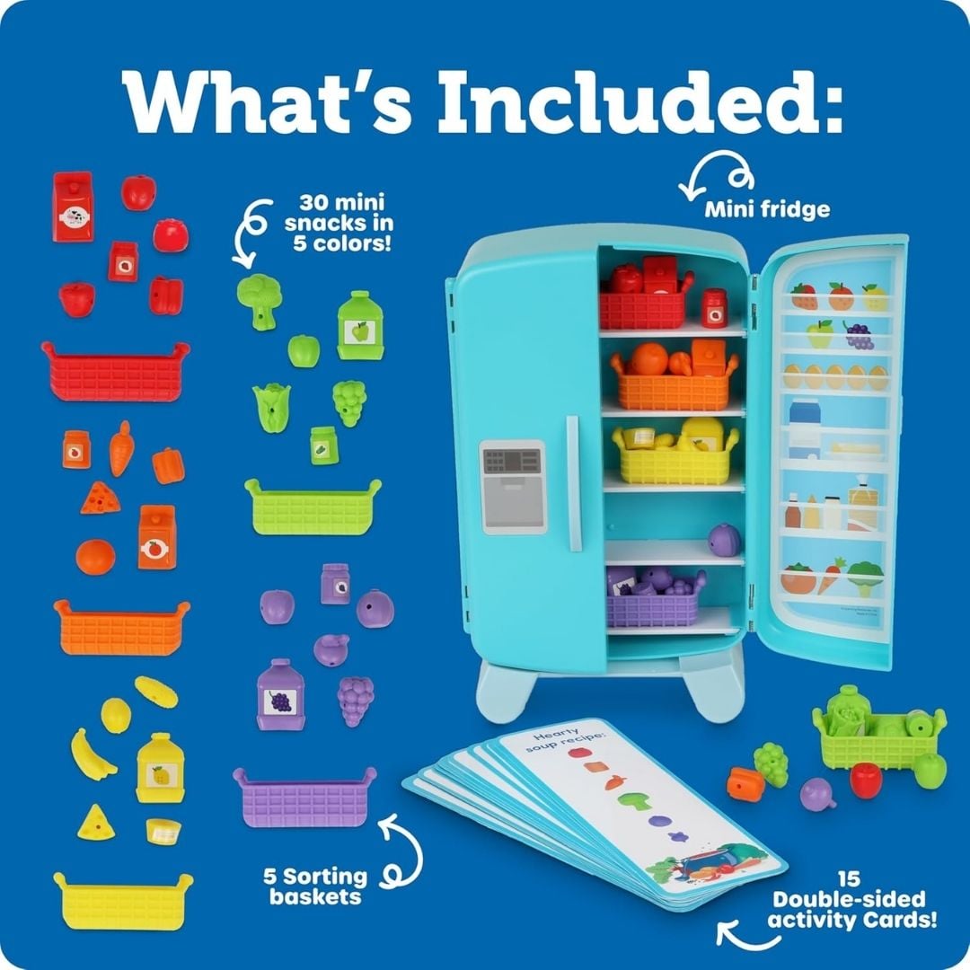 SET DIDACTICO MINI REFRIGERADORA LEARNING RESOURCES - 2