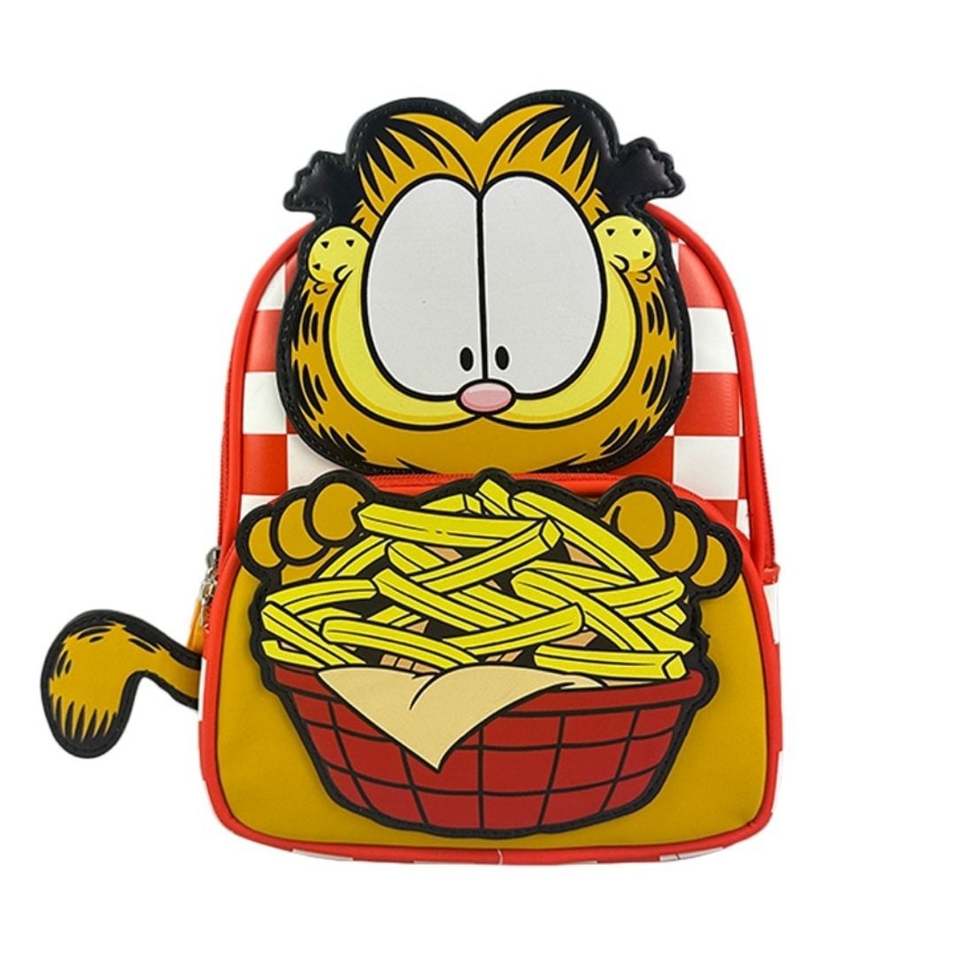 MINI MOCHILA GARFIELD DISEÑO ESCOLAR - 1