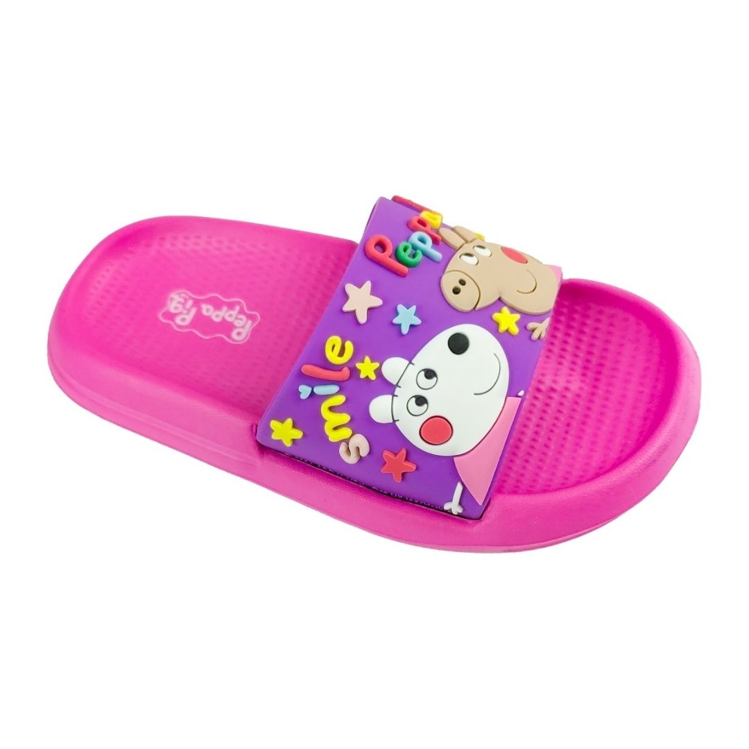 SANDALIAS CASUAL NIÑA PEPPA PIG FUCSIA - 1