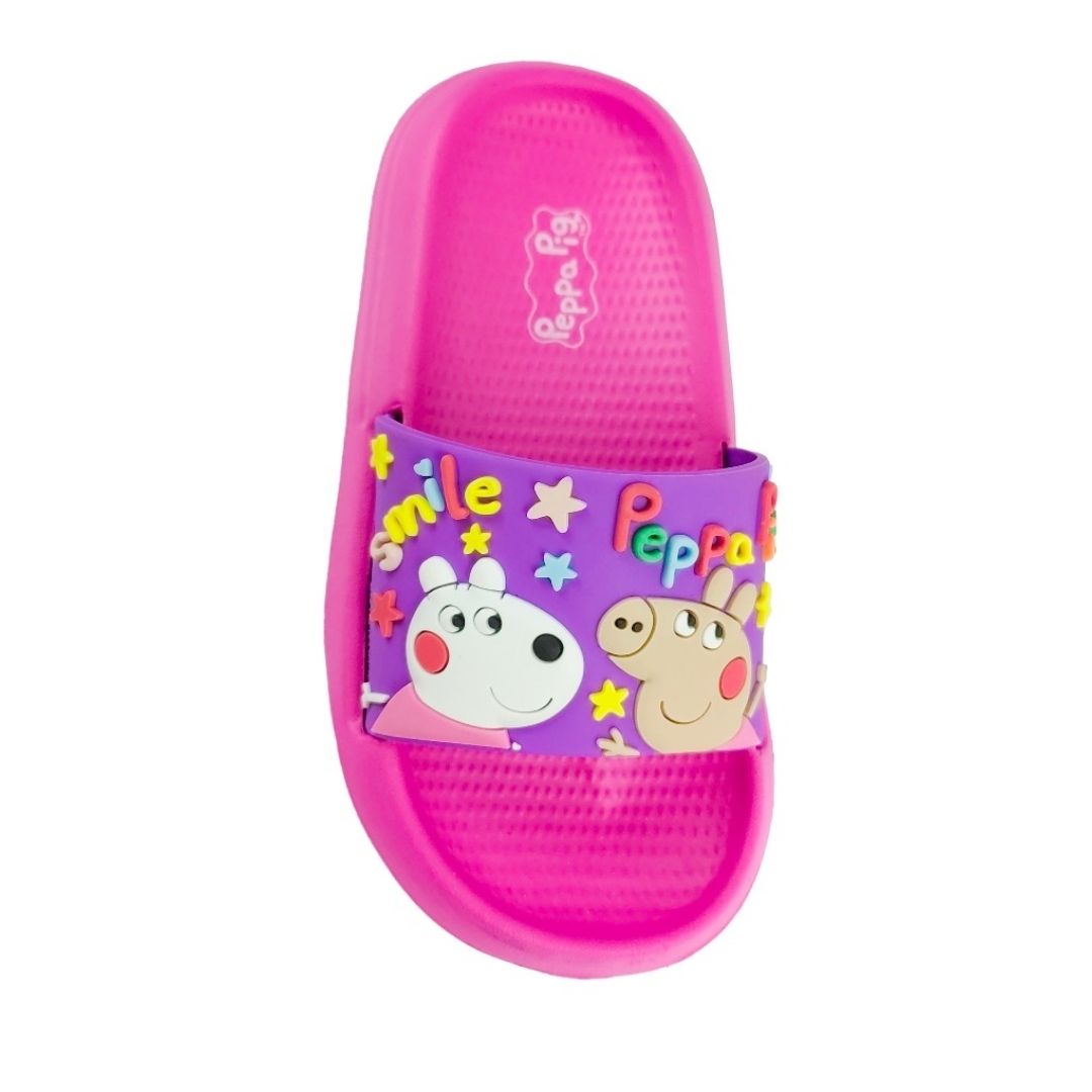 SANDALIAS CASUAL NIÑA PEPPA PIG FUCSIA - 2