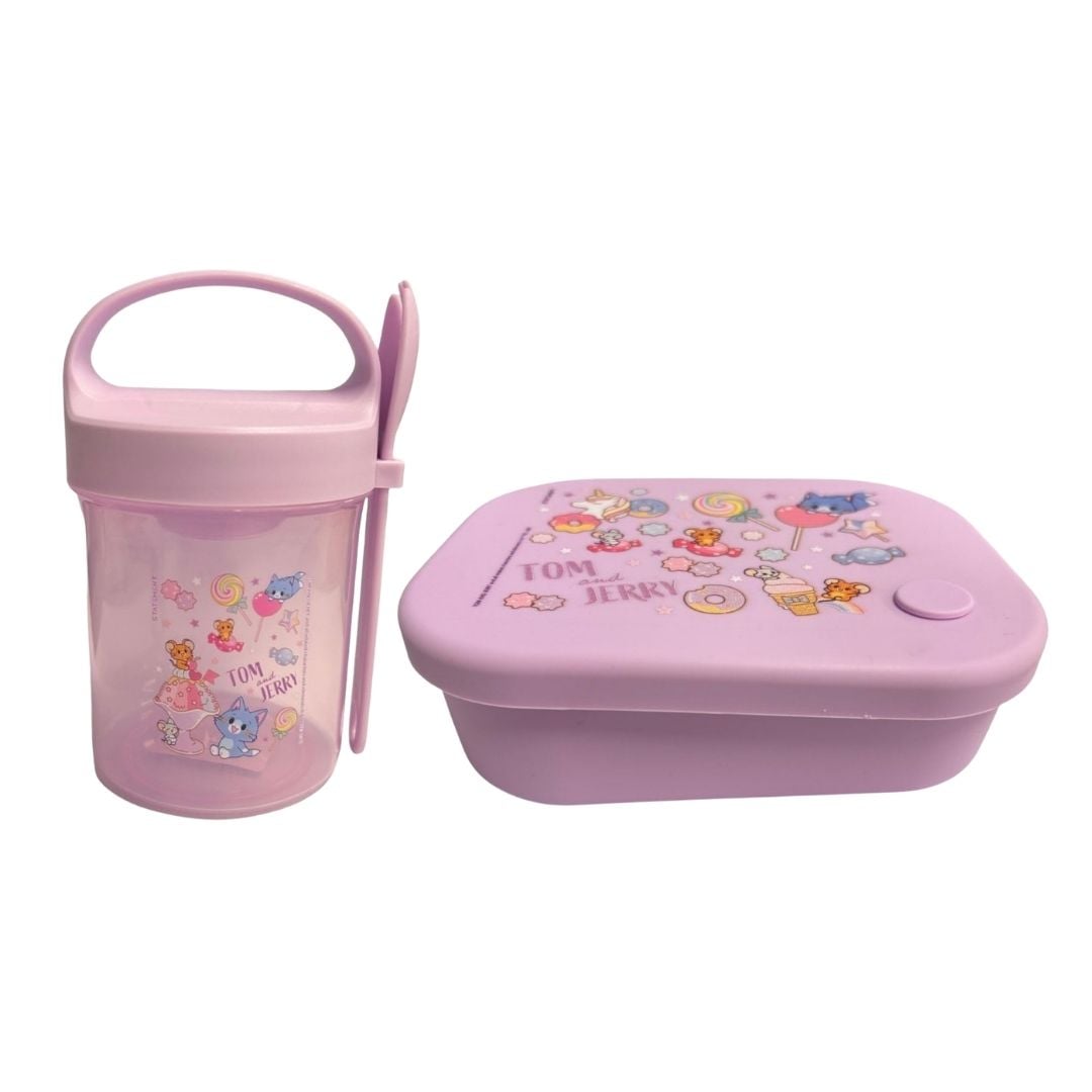 PACK ESCOLAR GOKKO TAPER CON CUCHARA 560ML + TAPER SILICONA 770ML - 1