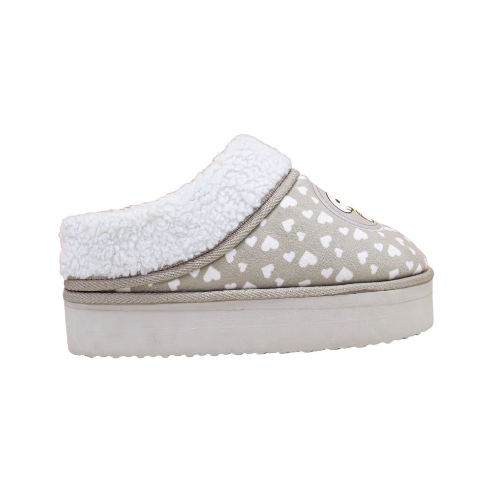 PANTUFLAS PELUCHE MUJER SNOOPY PEANUTS MARRON - 2
