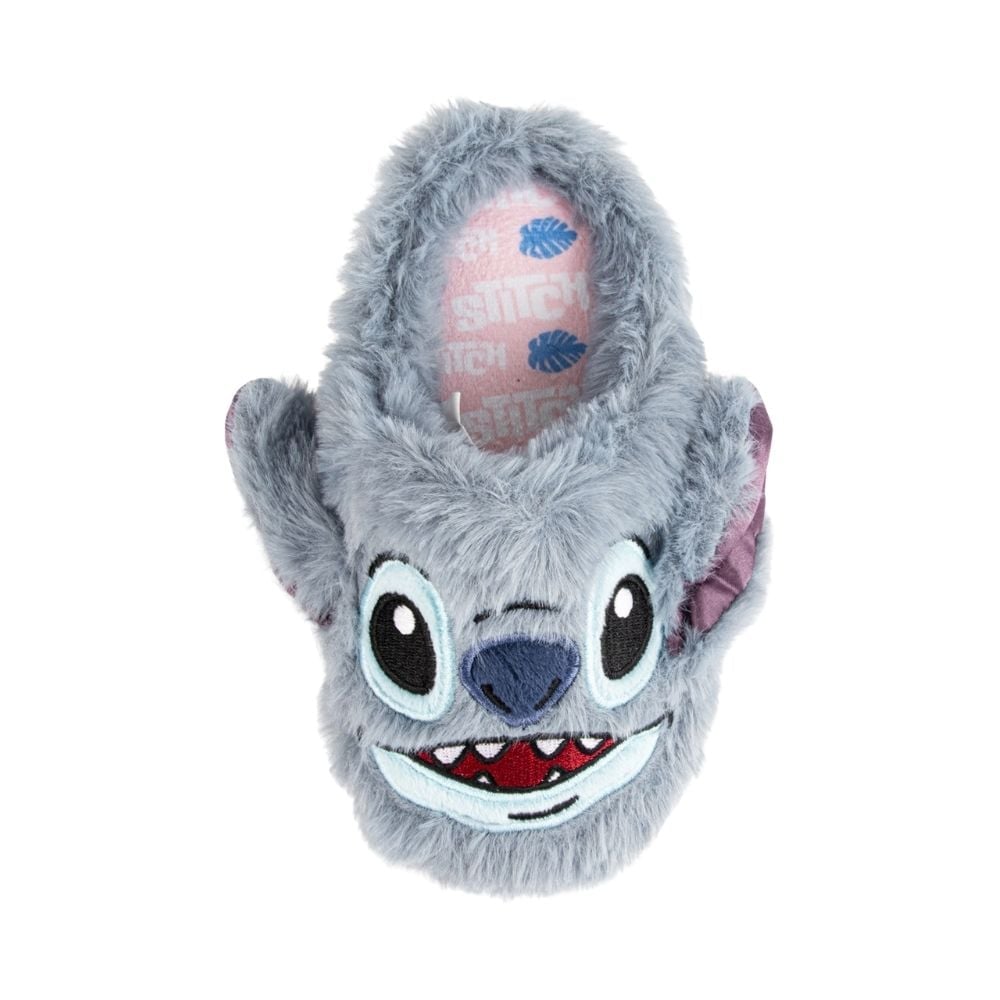 PANTUFLAS CASUALES NIÑO STITCH AZUL - 1