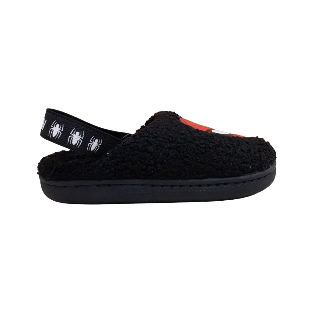 PANTUFLAS SANDALIAS NIÑO SPIDERMAN NEGRO - 2