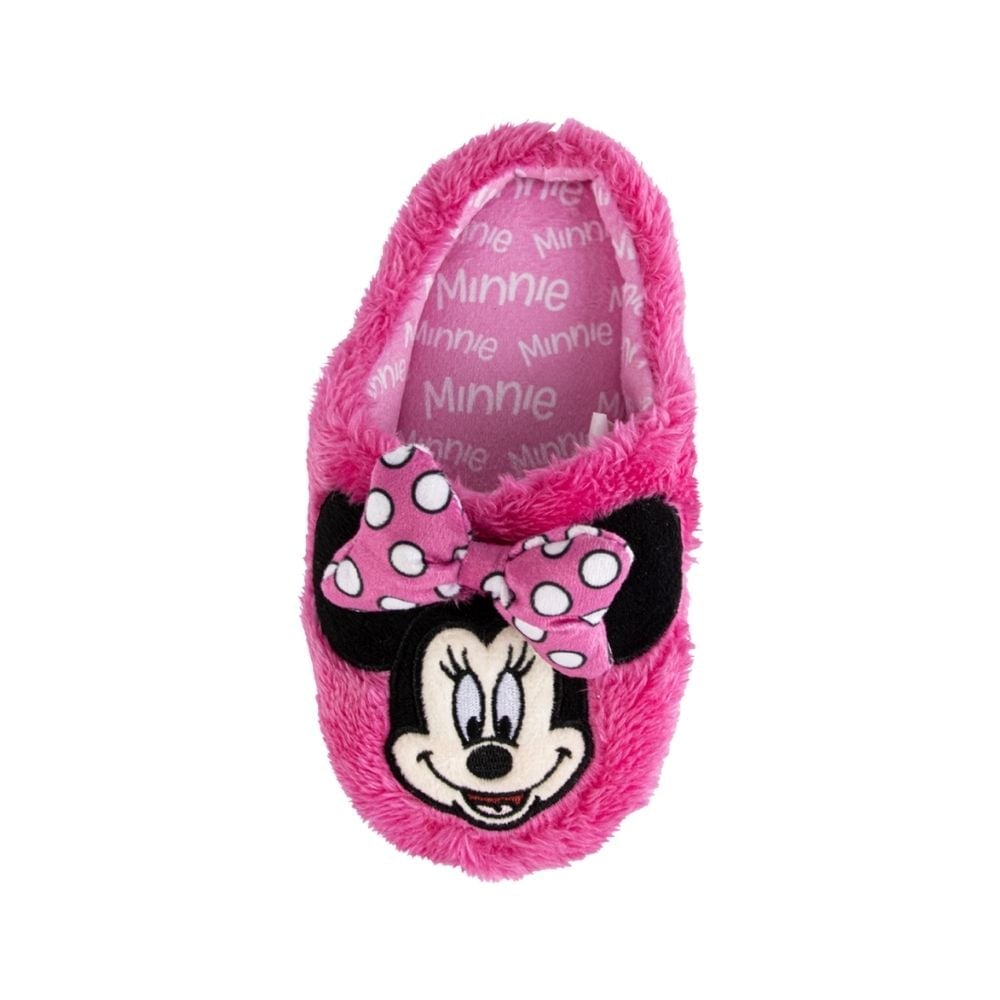 PANTUFLAS CASUALES NIÑA MINNIE MOUSE ROSADO - 1