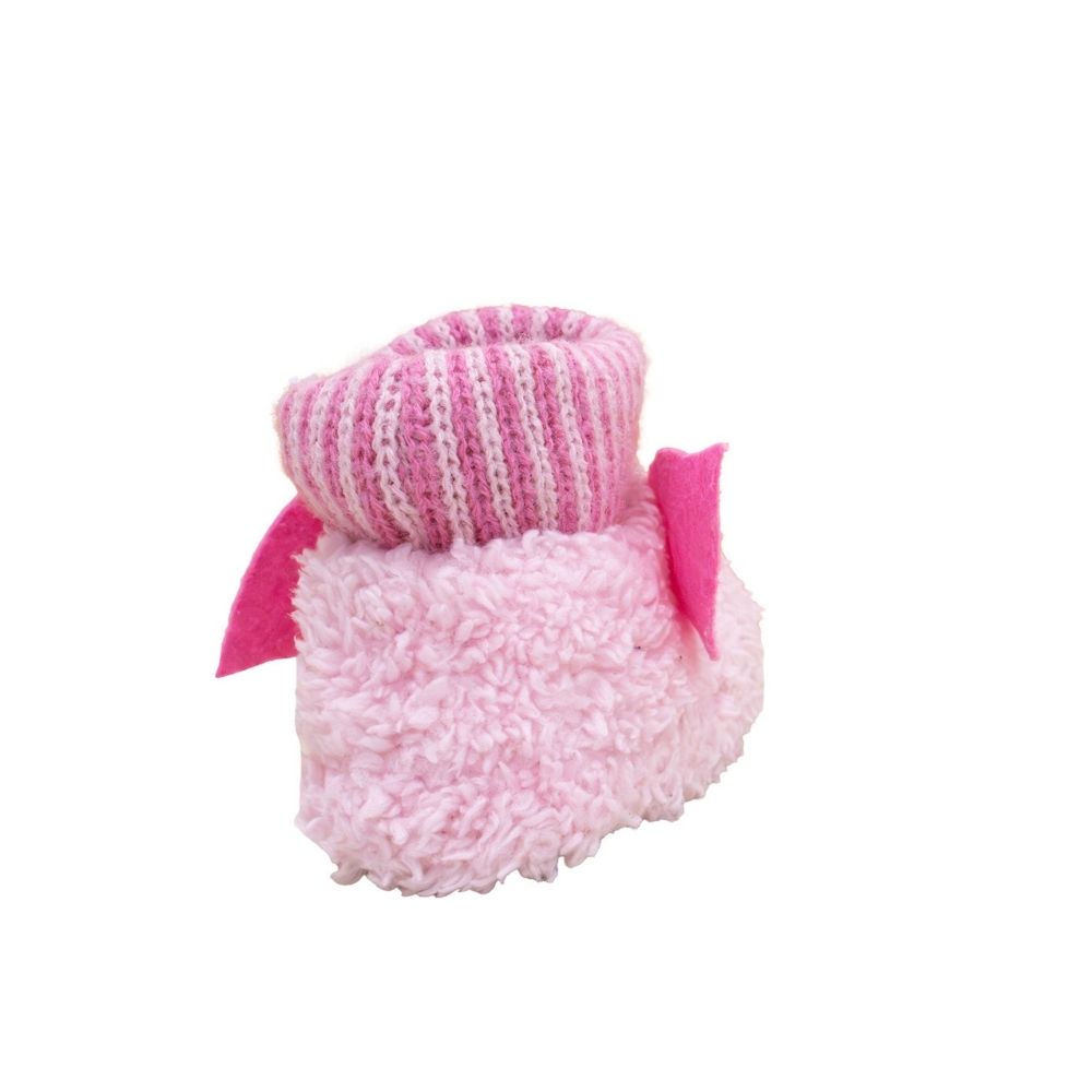 PANTUFLAS BOTIN NIÑA PIGLET WINNIE POOH ROSADO - 4