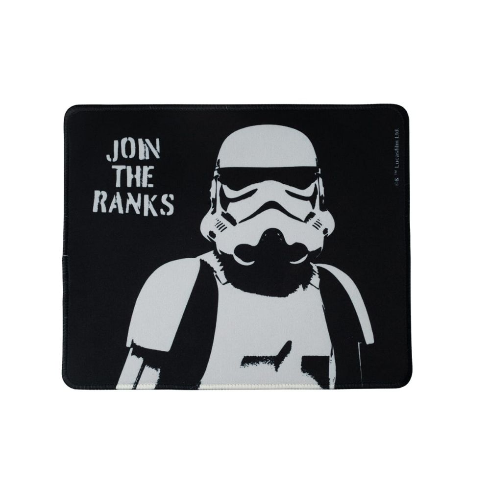 MOUSE PAD DESK STAR WARS STORMTROOPER NEOPRENO ANTIDESLIZANTE 24X20 CM - 1