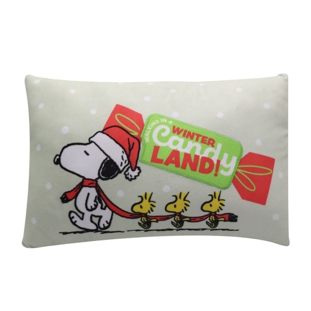 Cojin Almohada navideño decorativo Snoopy 27x42cm - 1
