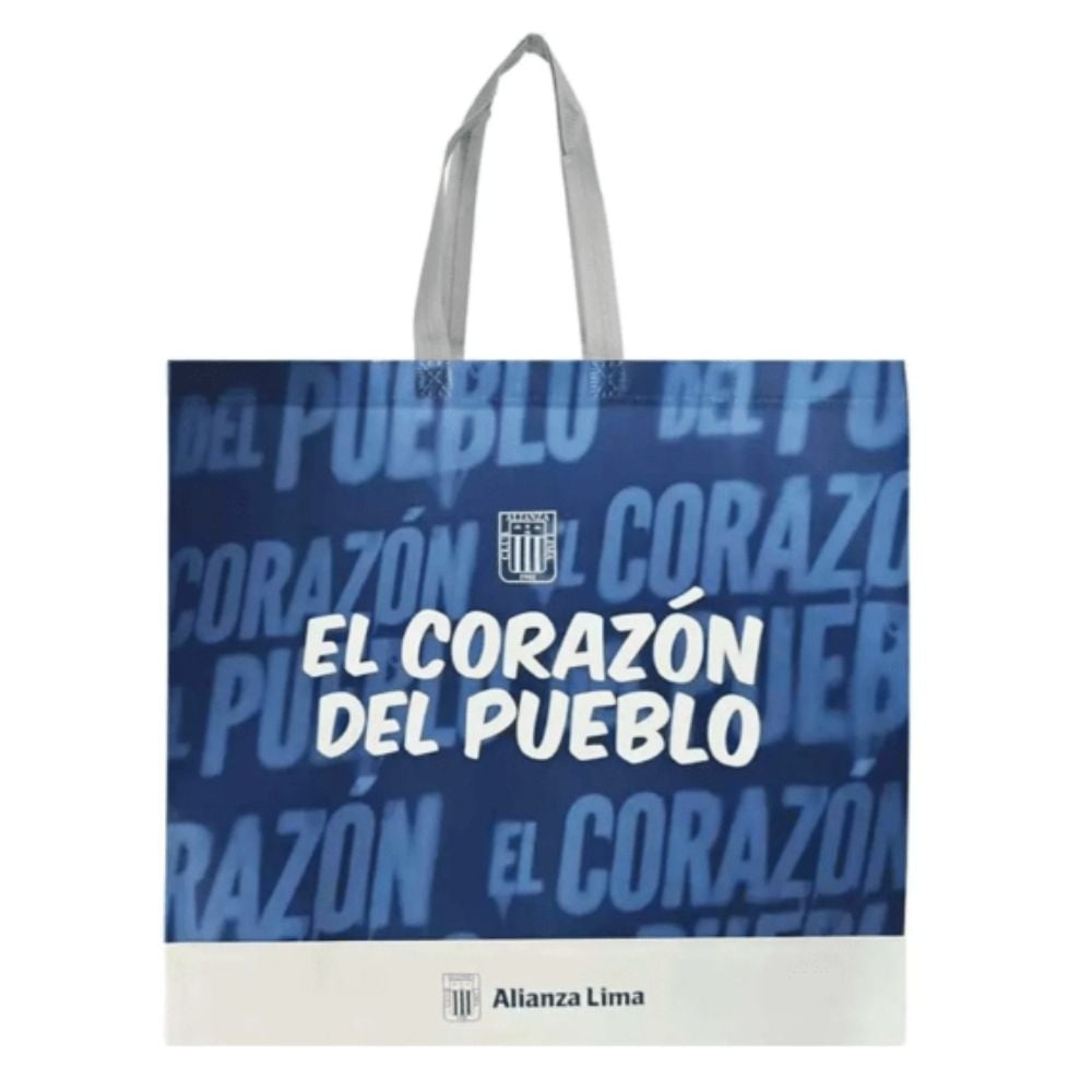 BOLSA REUTILIZABLE ALIANZA LIMA 39 X 44 X 18 CM - 1