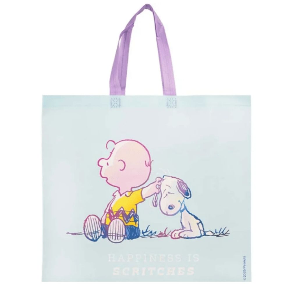 BOLSA REUTILIZABLE SNOOPY PEANUTS 39 X 44 X 18 CM - 1