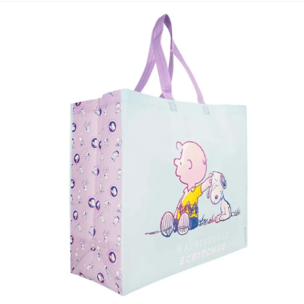BOLSA REUTILIZABLE SNOOPY PEANUTS 39 X 44 X 18 CM - 3