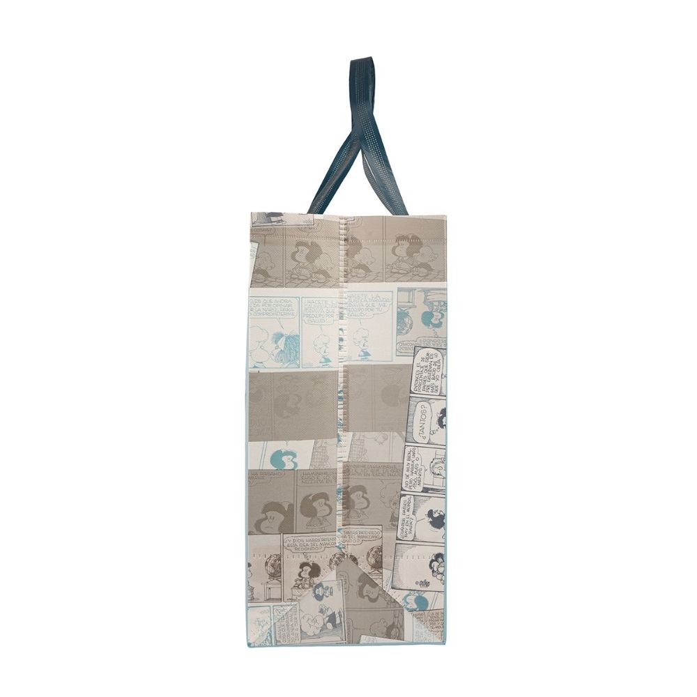 BOLSA REUTILIZABLE MAFALDA AZUL 39 X 44 X 18 CM - 3