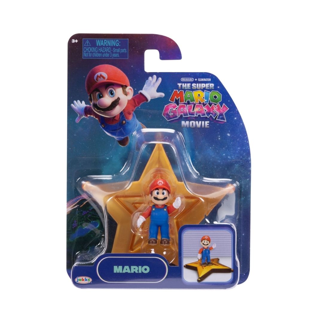 FIGURA COLECCIONABLE SUPER MARIO GALAXY MARIO BROS 4 CM NINTENDO - 4