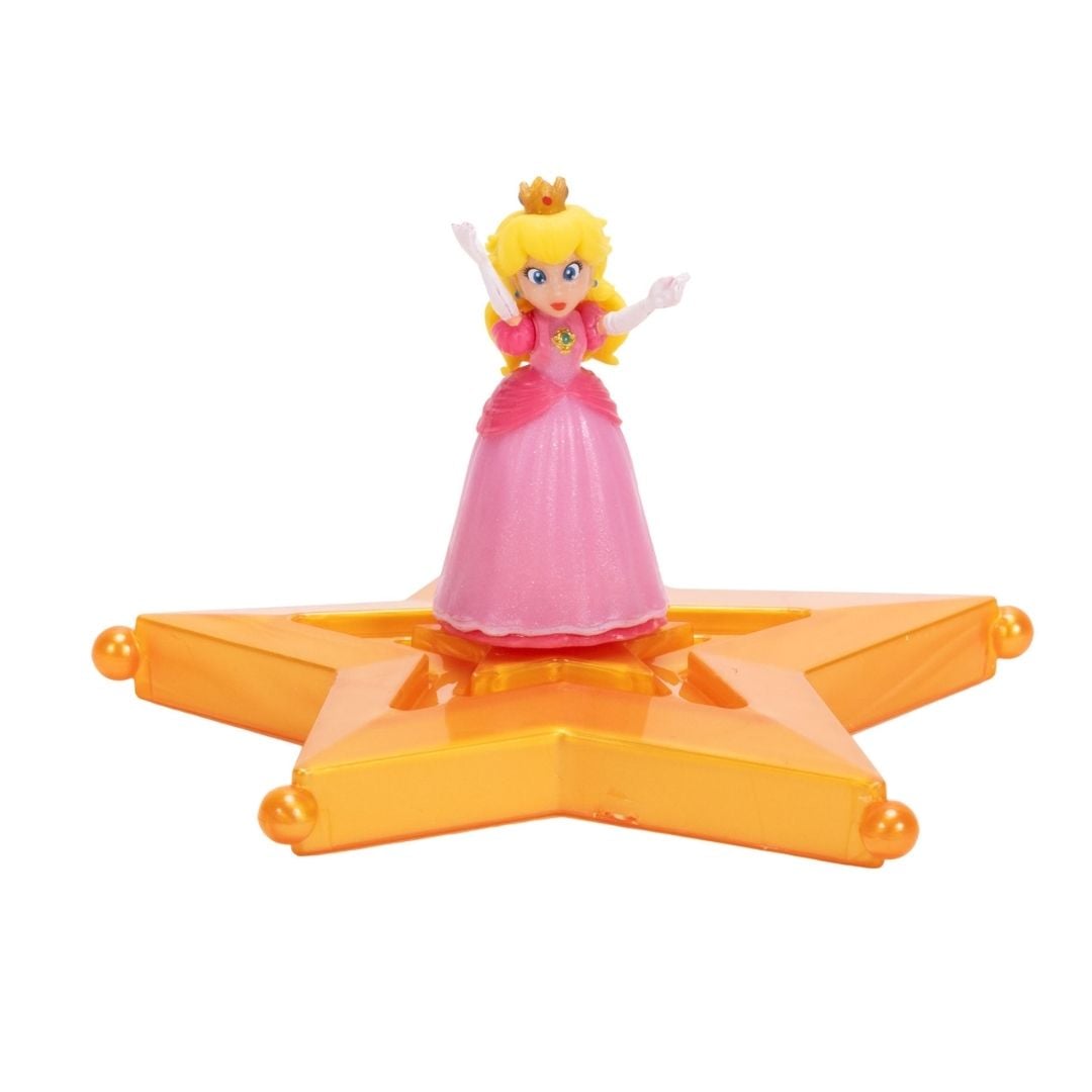 FIGURA COLECCIONABLE SUPER MARIO GALAXY PEACH 4CM NINTENDO - 1