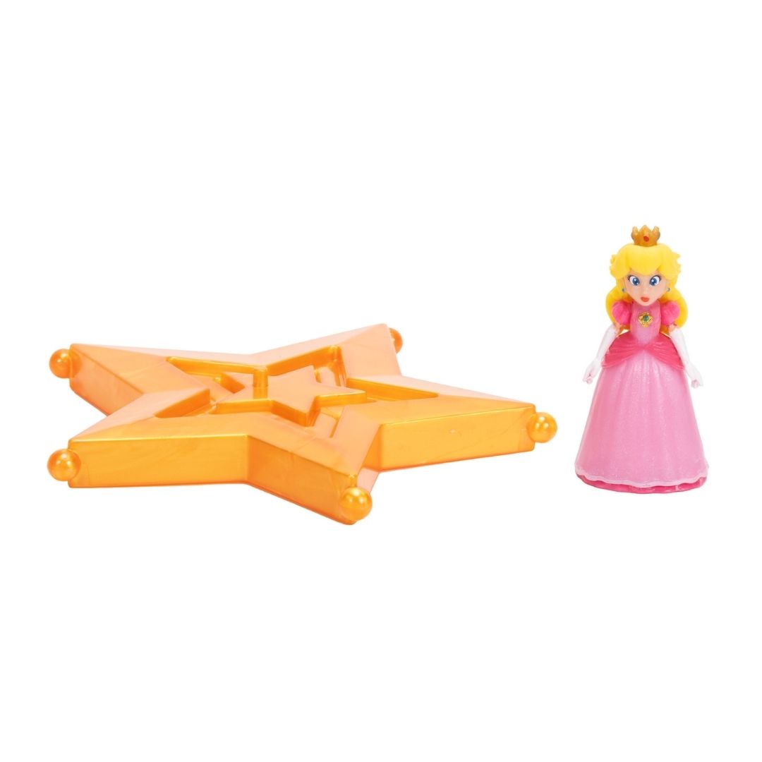 FIGURA COLECCIONABLE SUPER MARIO GALAXY PEACH 4CM NINTENDO - 2