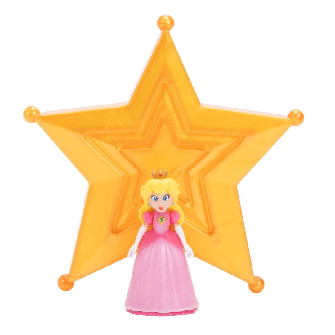 FIGURA COLECCIONABLE SUPER MARIO GALAXY PEACH 4CM NINTENDO - 3