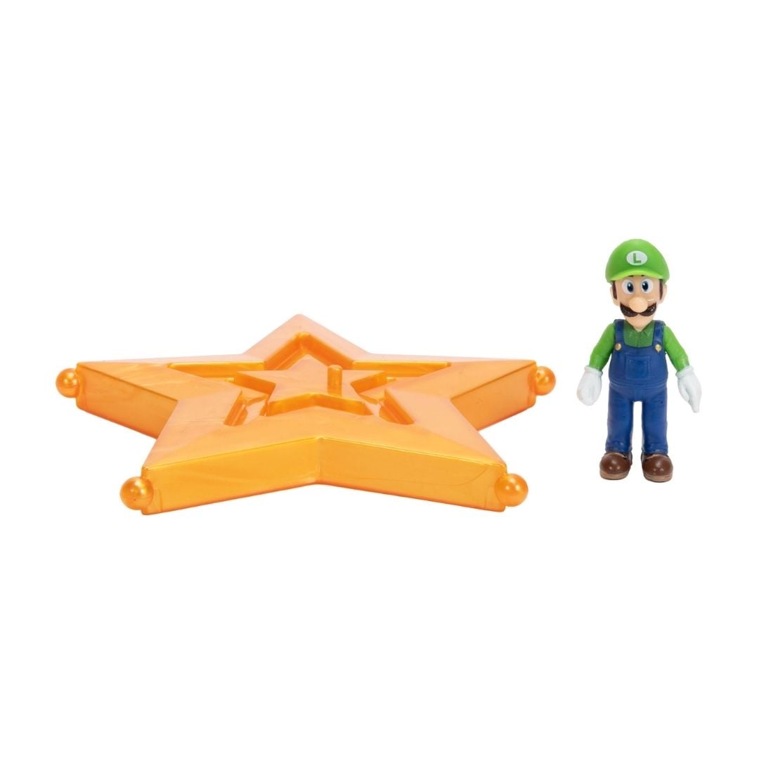 FIGURA COLECCIONABLE SUPER MARIO GALAXY LUIGI 4 CM NINTENDO - 2
