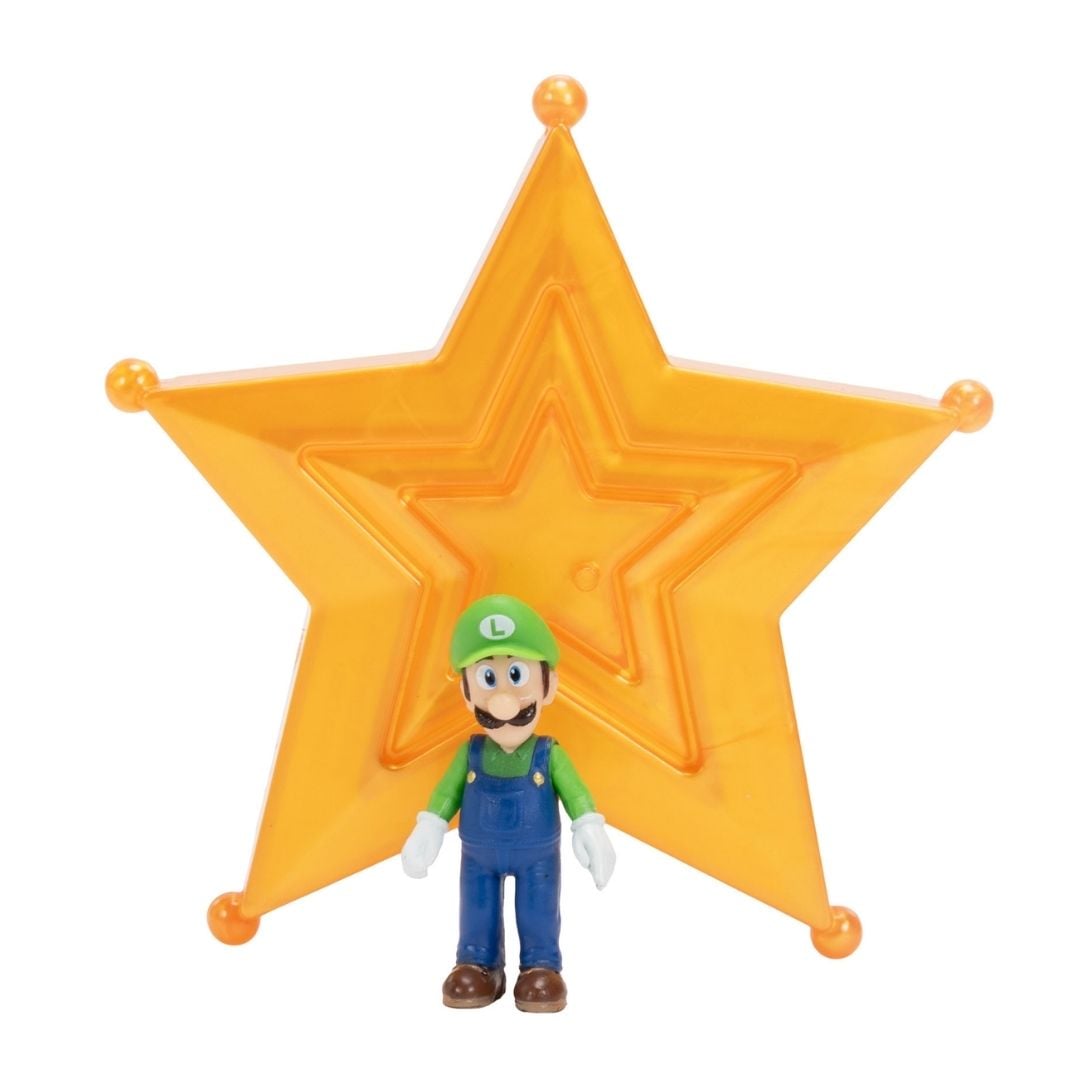 FIGURA COLECCIONABLE SUPER MARIO GALAXY LUIGI 4 CM NINTENDO - 3