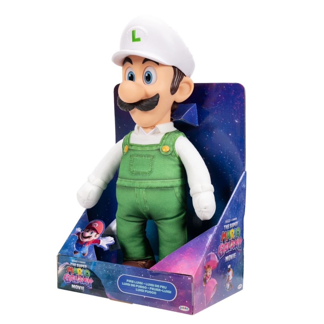 PELUCHE SUPER MARIO GALAXY LUIGI 37 CM NINTENDO - 3