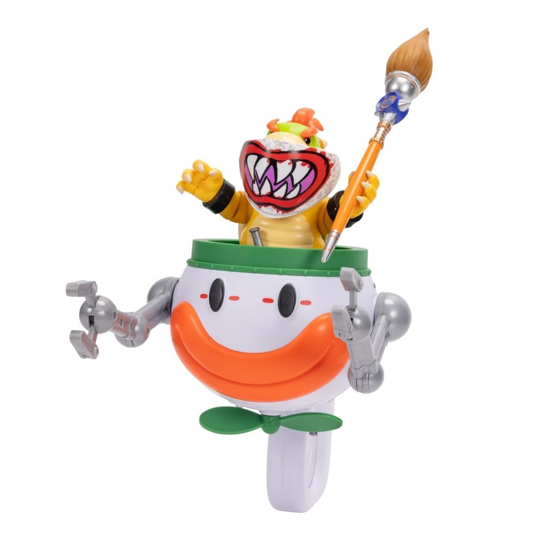 SET DE FIGURAS MARIO GALAXY CLOWNCAR 13CM NINTENDO - 4