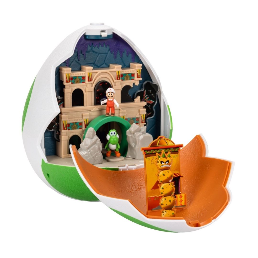 MINI PLAYSET MARIO GALAXY HUEVO DE YOSHI FIGURA 23 CM NINTENDO - 3
