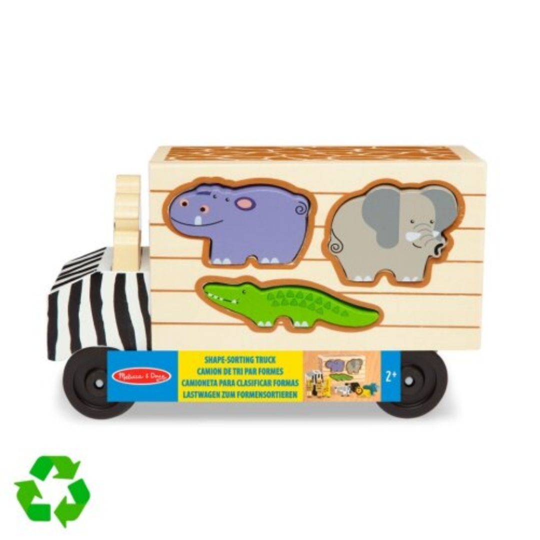 CAMION DIDACTICO SAFARI DE MADERA CON ANIMALES MELISSA Y DOUG - 1