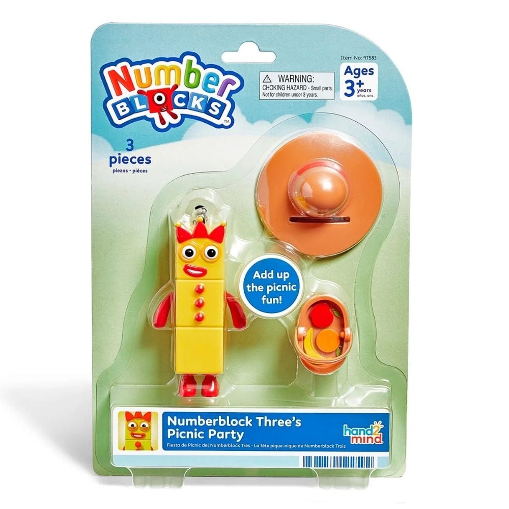 NUMBERBLOCKS FIGURA 3 PICNIC DIDACTICO NUMBER BLOCKS - 1