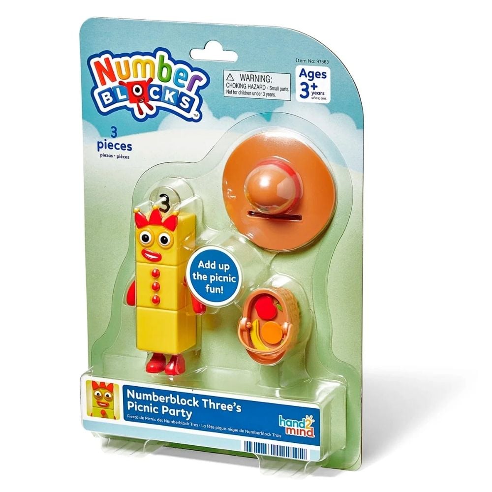 NUMBERBLOCKS FIGURA 3 PICNIC DIDACTICO NUMBER BLOCKS - 2