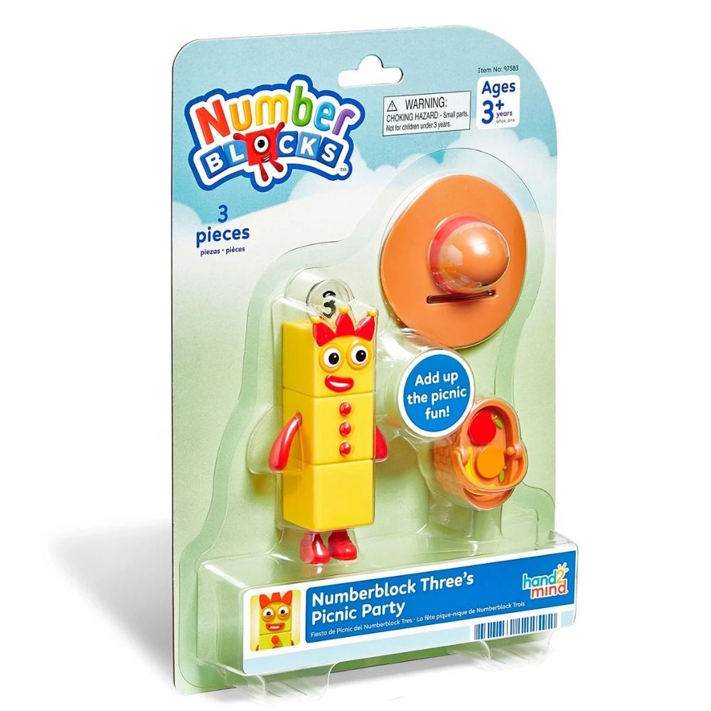 NUMBERBLOCKS FIGURA 3 PICNIC DIDACTICO NUMBER BLOCKS - 3