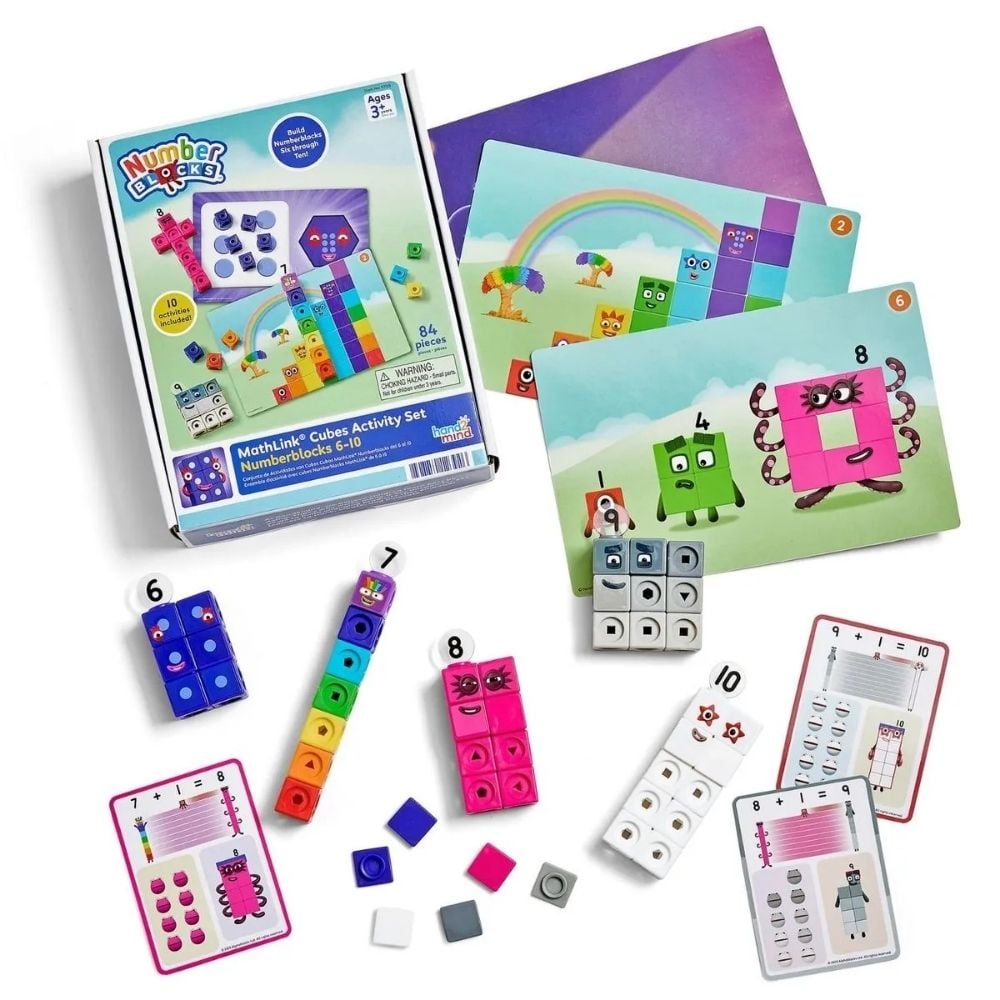 NUMBERBLOCKS SET CUBOS 6-10 DIDACTICO NUMBER BLOCKS - 1