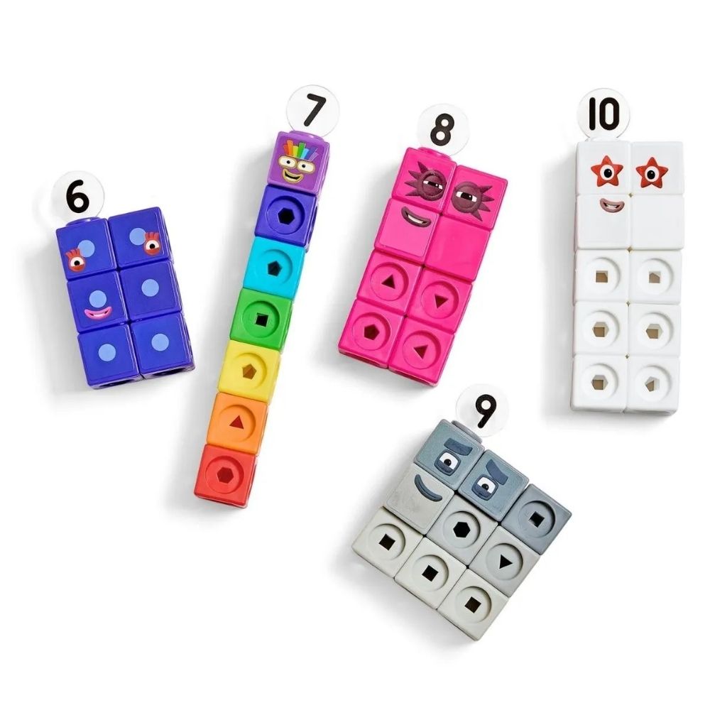 NUMBERBLOCKS SET CUBOS 6-10 DIDACTICO NUMBER BLOCKS - 2