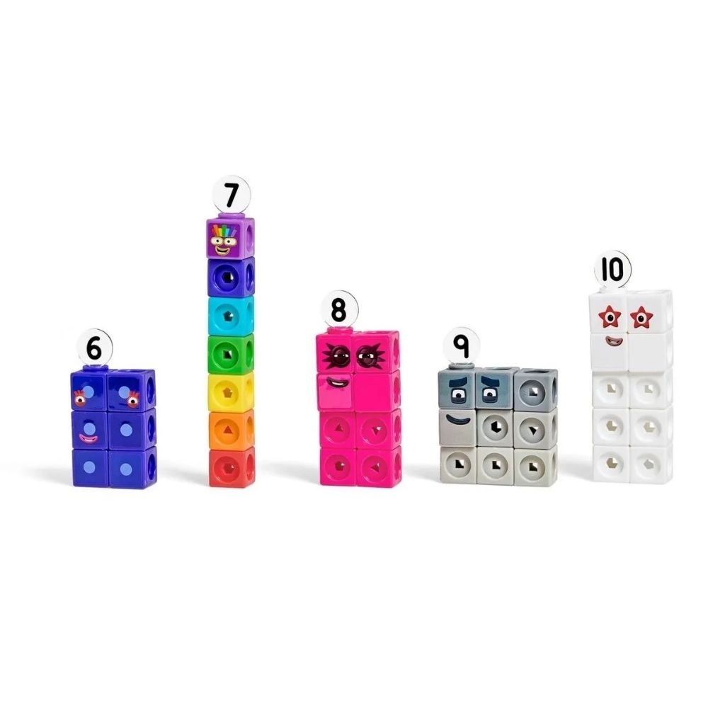 NUMBERBLOCKS SET CUBOS 6-10 DIDACTICO NUMBER BLOCKS - 4