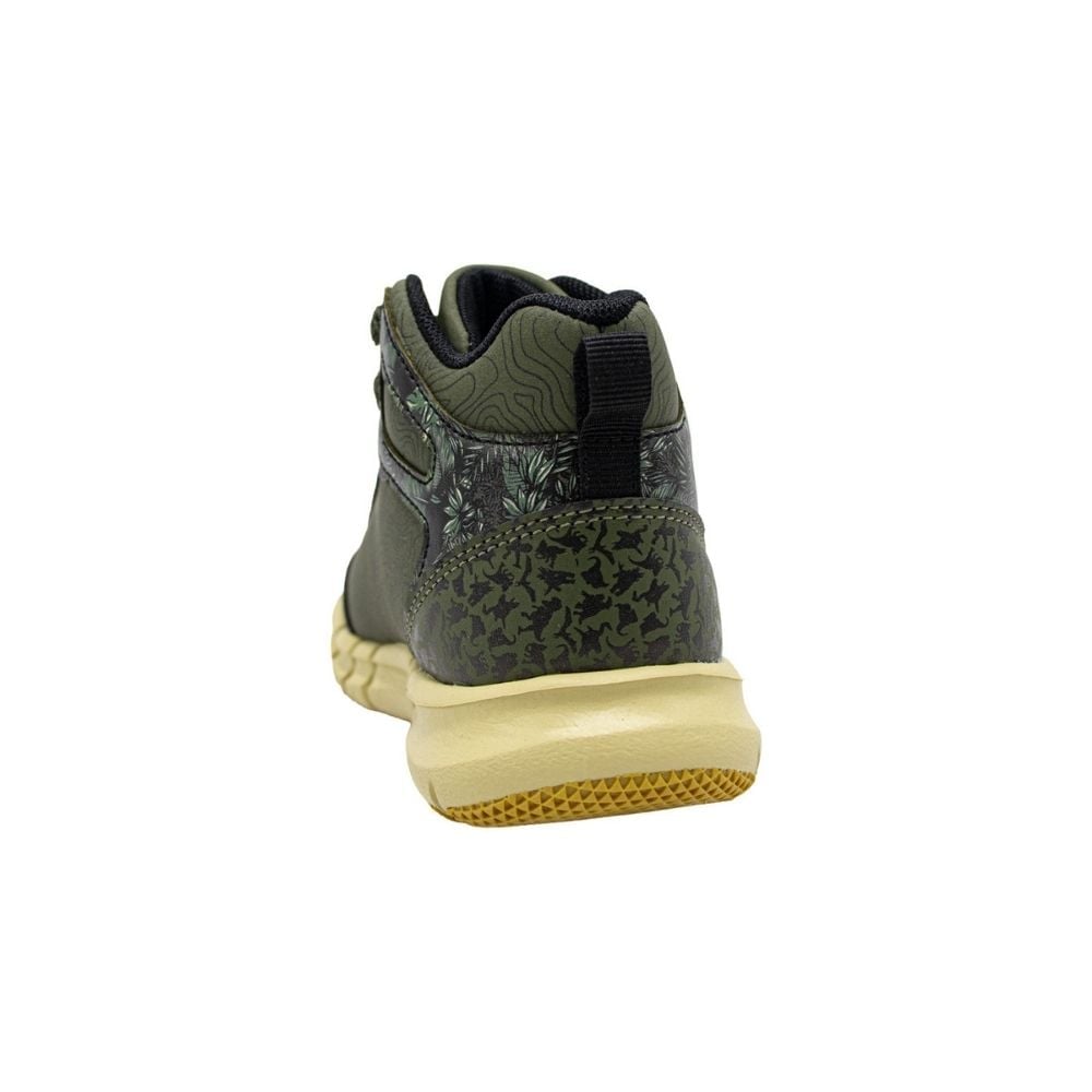 ZAPATILLAS BOTIN NIÑO JURASSIC WORLD DINOSAURIOS VERDE NEGRO - 3