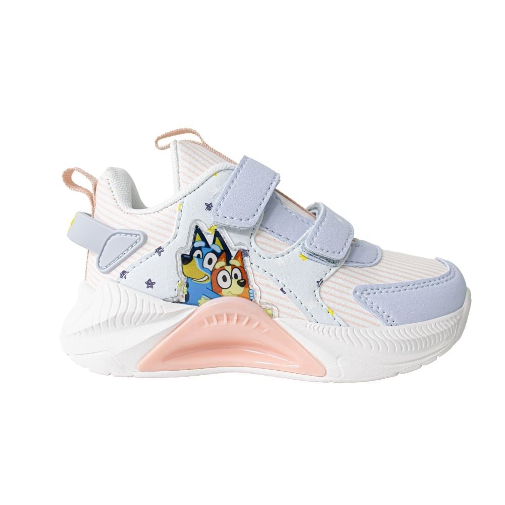 ZAPATILLAS CASUAL NIÑA BLUEY BINGO BLANCO ROSA - 1